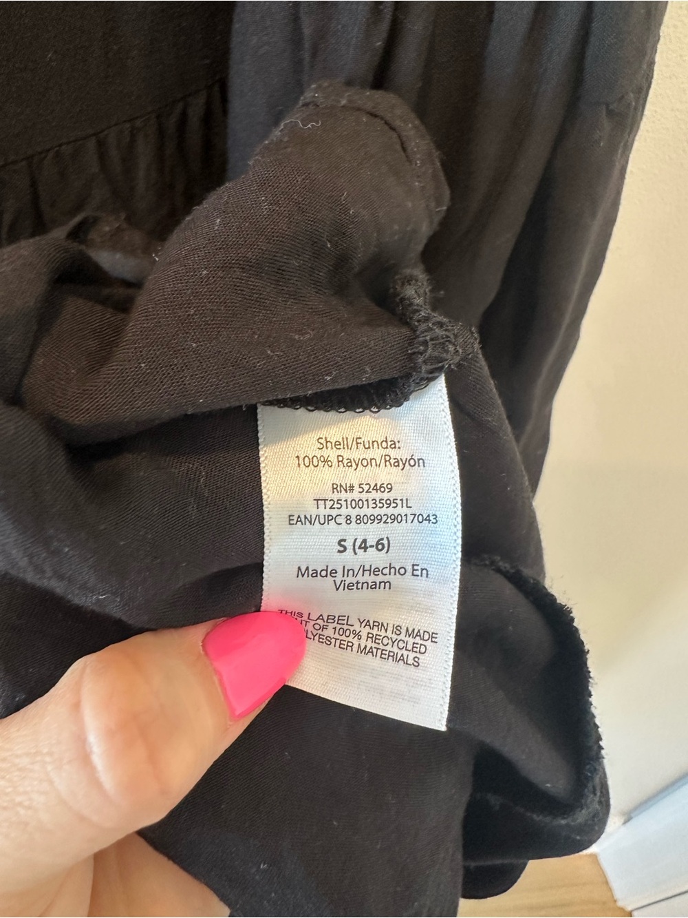 Target Women’s Black Maxi Spaghetti Strap Sleeveless Summer Sundress Dress Small - Picture 8 of 11